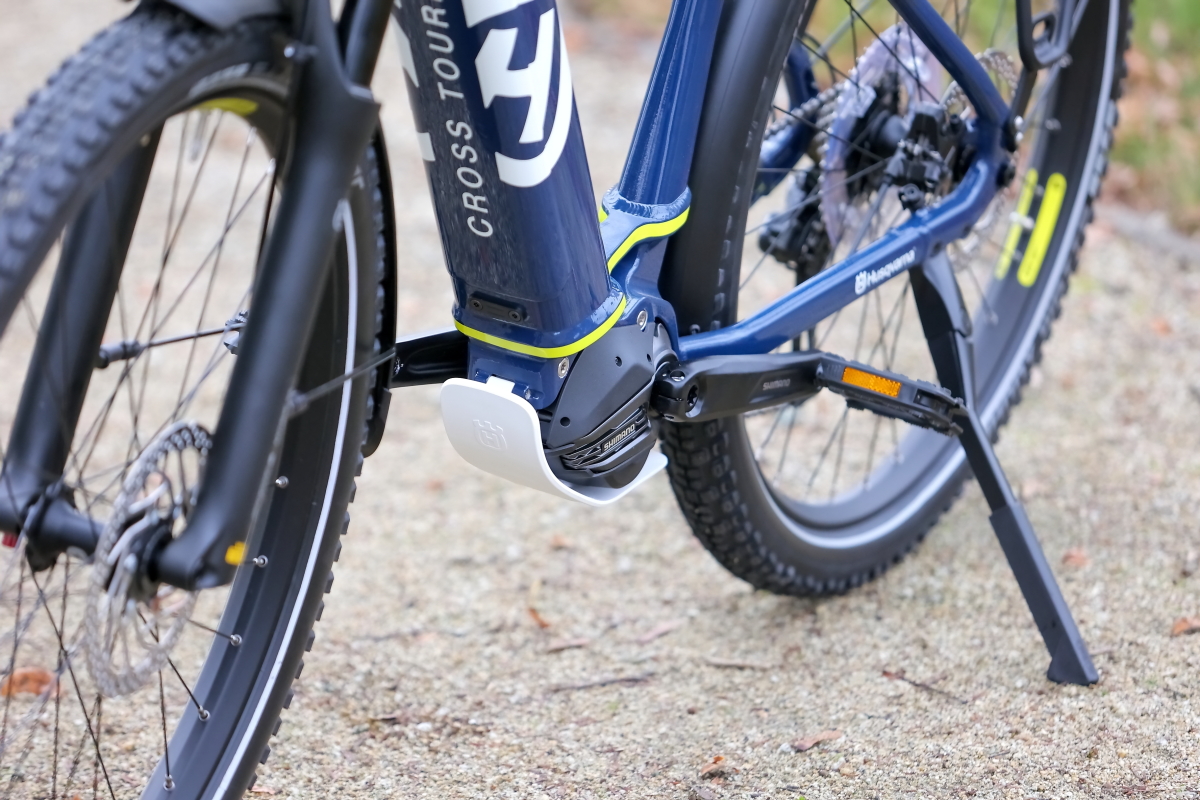 solidna stopka podpórka w rowerze elektrycznym